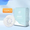 100PCS Breastfeeding Disposable Breast Nursing Pads Breathable Slim Super Absorbency Cotton Breast Pad Nurs 1