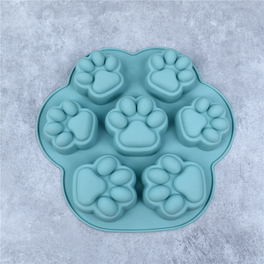 Paw Print Silicone Mold for Multi-Purpose Treats and Creations