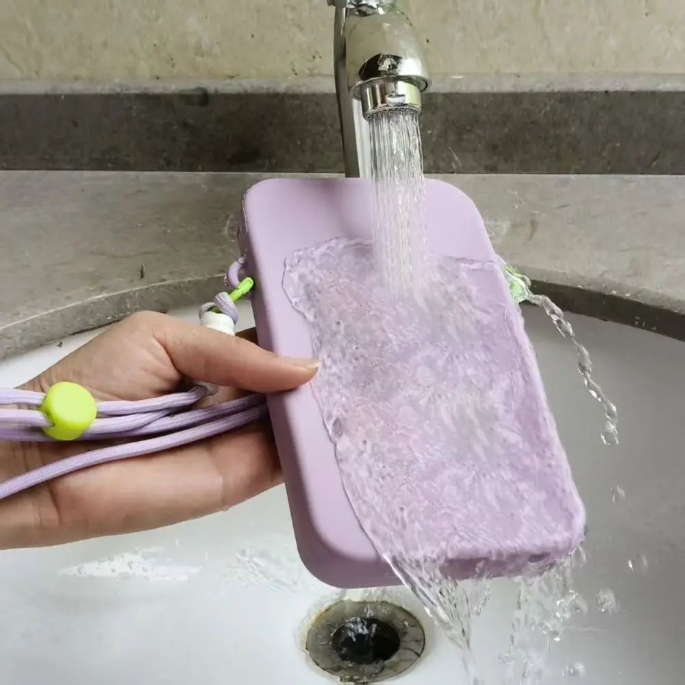 Fashion Silicone Waterproof Crossbody Bag with Large Capacity