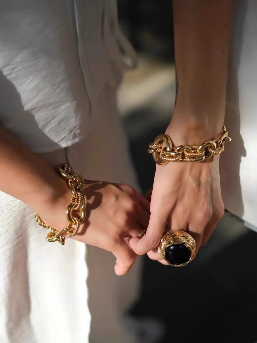 Brass Solid Resin Colorful Ring Women Jewelry Punk Party Designer Club Cocktail  Party Gown Trendy Top Japan