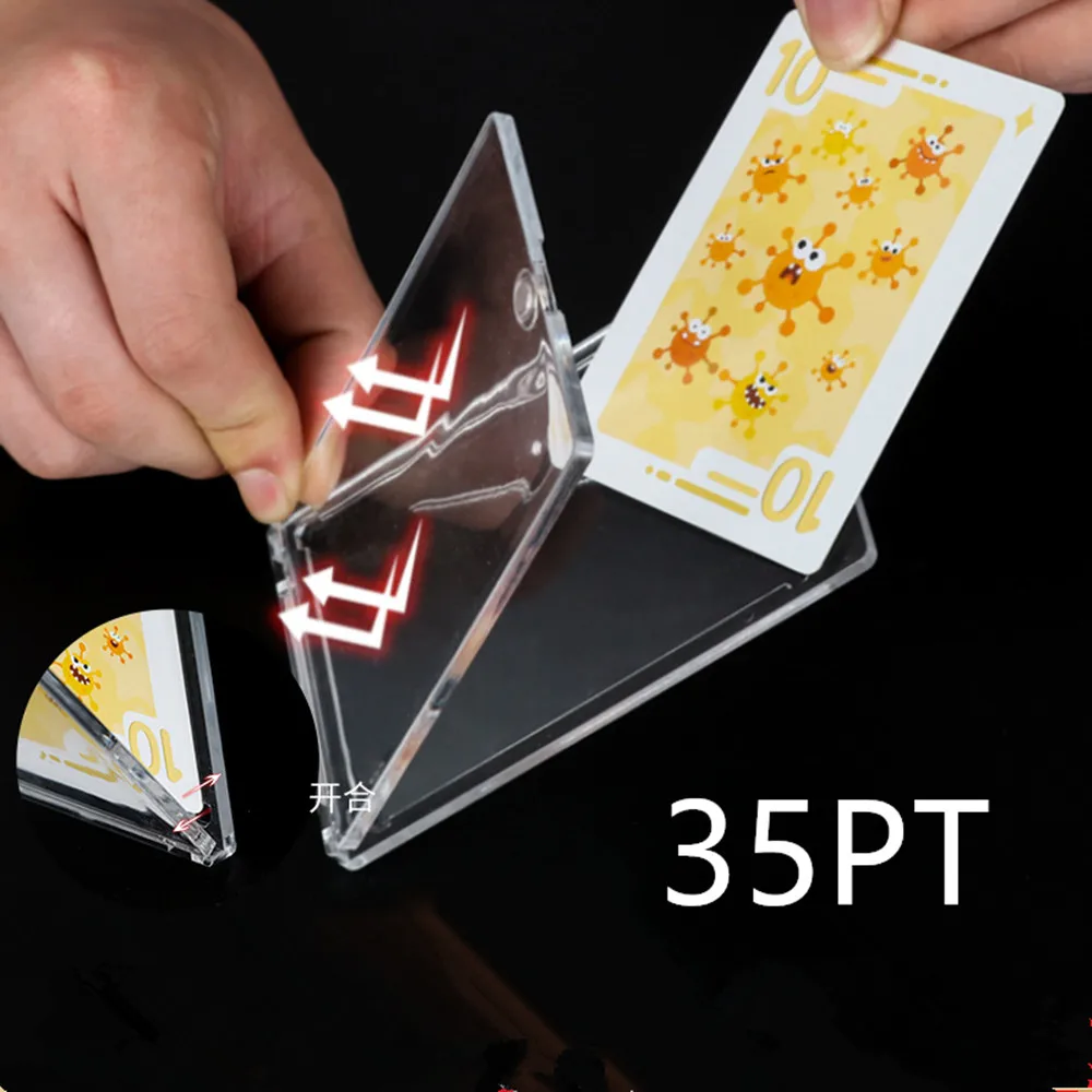 Ultra Pro 35pt 5 шт./лот одноразовые перезаряжаемые мешки для карт кирпичей держатель