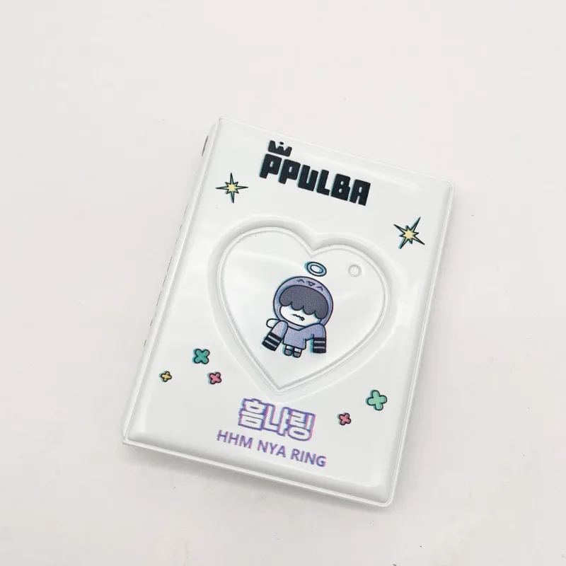 Kpop Korean Popular Idol Boy Group Storage Card Books YEONJUN BEOMGYU Creative Cartoon Album Peripheral Fan Collection Gifts