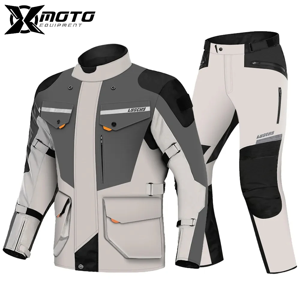 

Men Motorcycle Jacket Motorcycle Jacket Motorcyclist Jacket Road Racing Suit Summer Breathable Road Commuter Biker Pants