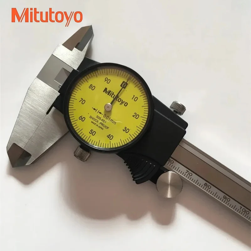 Mitutoyo Dial Caliper Range 150/200/300mm,Indexing Value 0.01/0.02mm