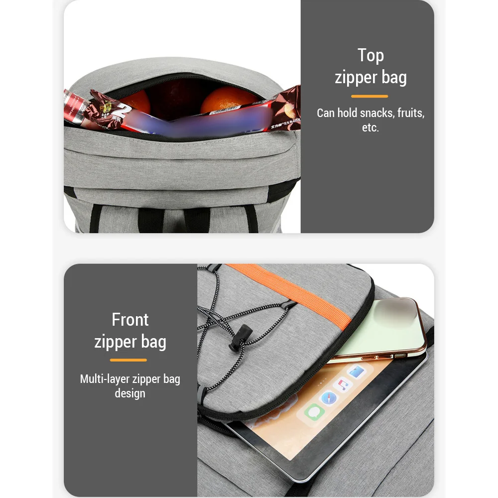 Insulated Cooler Backpack Aluminum Foil Thermal Leakproof Picnic Cooler Bag for Outdoor Camping lunch cooler bag
