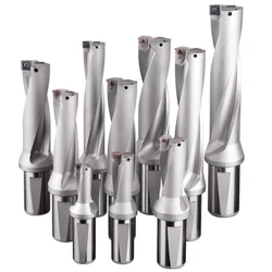 SP Series Drill Bites Insert Drill Metal Drill Bits 13mm-50mm Depth 2D 3D 4D Indexable U Drill Machinery Lathes CNC Violent Dril