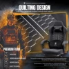 Dowinx Gaming Chair with Heated Massage Lumbar Support, Ergonomic Gaming Computer Chair with Pocket Spring Cushion and Footrest 3