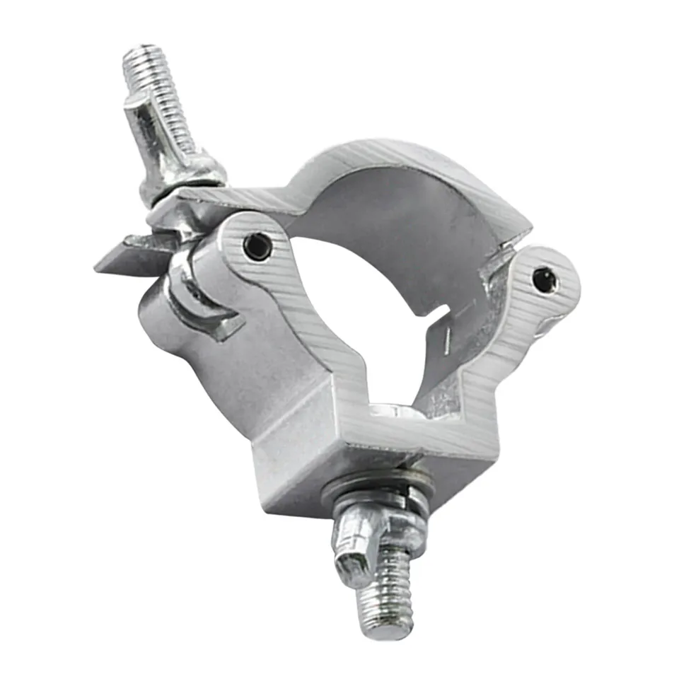 Lot De 6 Pinces Pour Éclairage De Scène - Pinces Robustes Alliage D'Aluminium 20kg, Crochets DJ 30-52 Mm