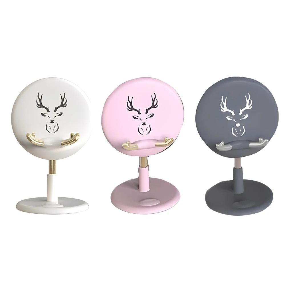 

Держатель для телефона настольная подставка для ленивых крепление разноцветный милый крючок Экономия места