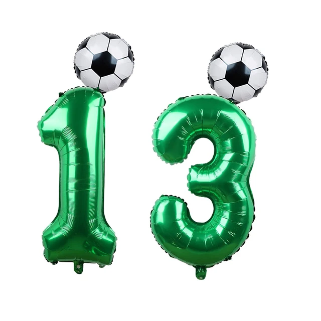 25 Globos Futbol Pelota Futbol Decoracion Fiesta Globos 214 Color Blanco  Fútbol