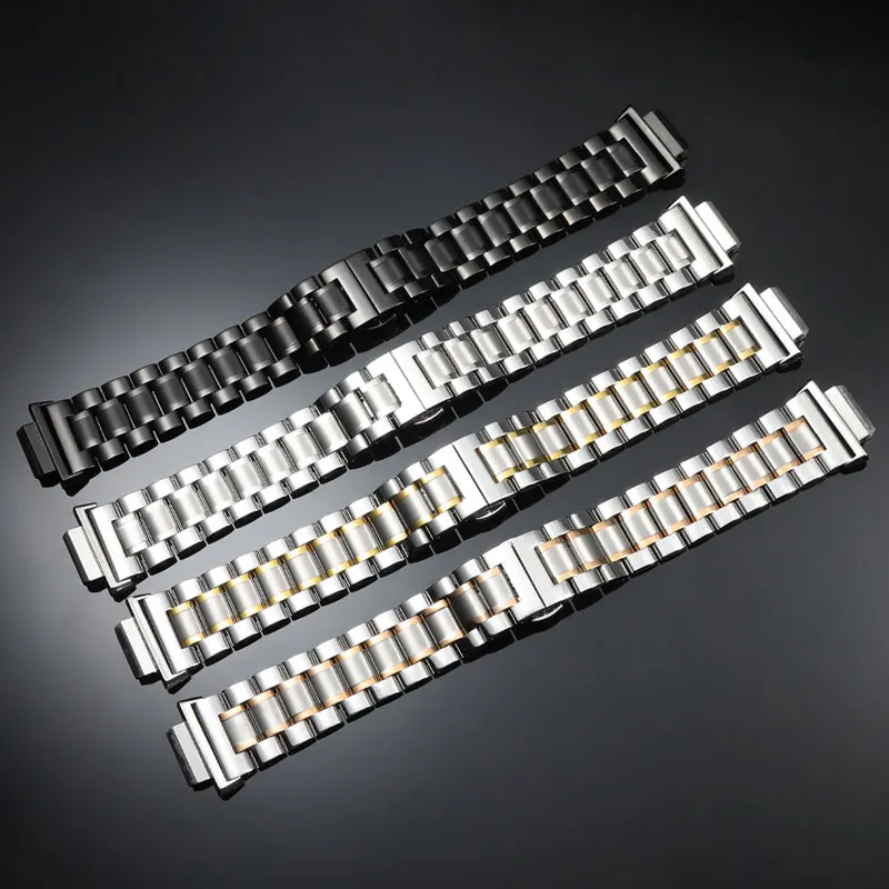 Stainless Steel Watch Strap Bracelet for Men, Compatible with G-SHOCK
