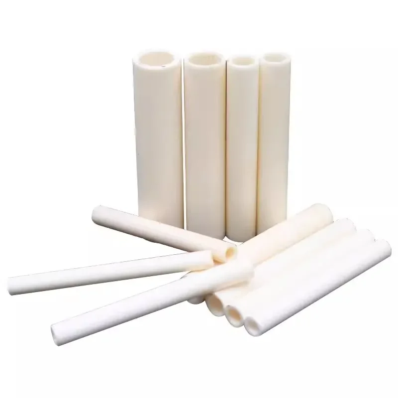 Aluminum Oxide Thermocouple Protection Ceramic Tube High Temperature Resistant Insulation Hollow ID 0.25-20mm, ceramic thermocouple tube