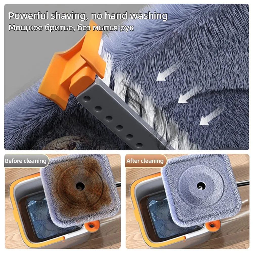 8Pcs Mop Cloth for Joybos Mop Squeeze Automatic Separation Rotating Cleaning Floors Pads Cloth