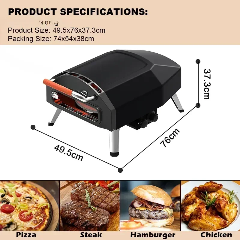 Forni per pizza portatili automatici di alta qualità per la casa in vendita