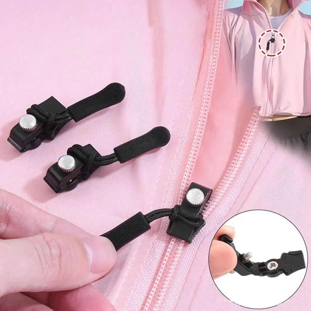 3 Different Size Zipper Repair Kit DIY Replacement Bad Buckle Instant Zipper Puller Sewing Tools Removable Suitcase Zipper Head