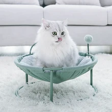 Pet Hammock Cat Bed Indoor Cat House Pad Warm Small Dog Bed Kitten Deep Sleep Lounger Four Seasons Universal Sleeping Pad