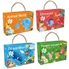 36 Pieces Jigsaw Puzzle Assembling Picture Cartoon Animals Decompression Toy for Adult Children Kids Educational Gifts P477 2