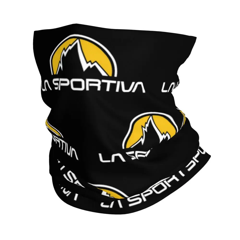 

Adventure La Sportiva Bandana Neck Gaiter Printed Balaclavas Mask Scarf Warm Headband Outdoor Sports for Men Women Adult Winter