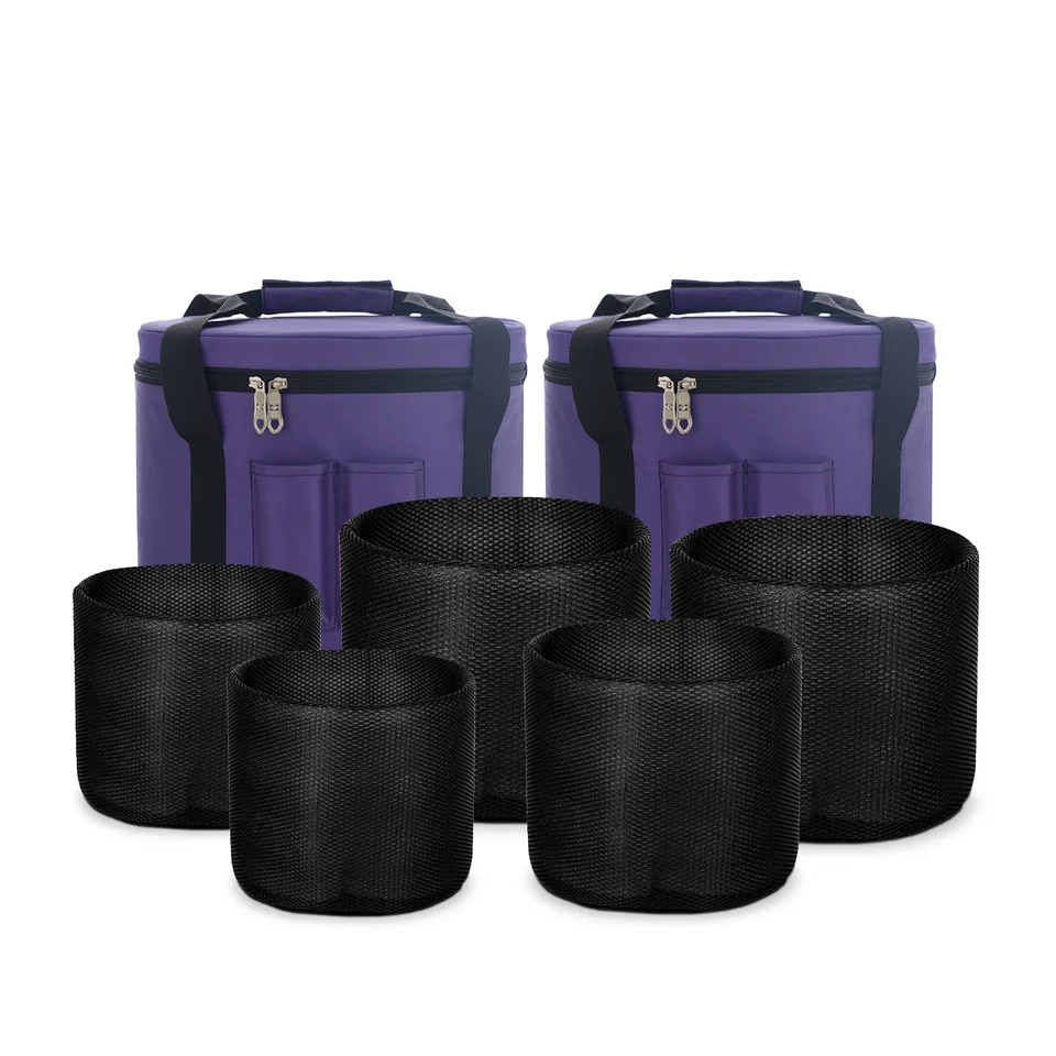 Kvka-frosted石英クリスタルシンギングボウルセット、チャクラ、7-12