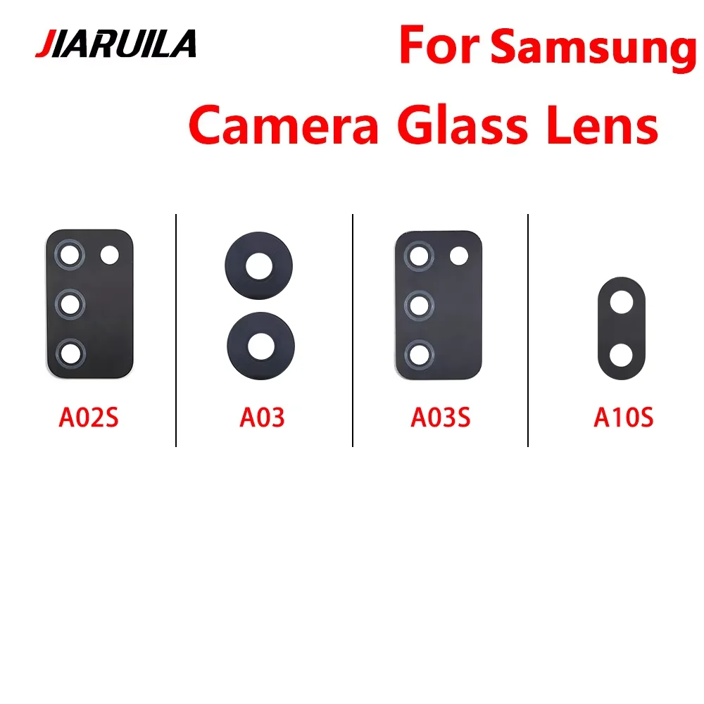 Back Camera Lens For Samsung A03S A02S A01 A02 A03 A10 A20 A30 A40 A50 A70 A70S A80 A03 Core Camera Glass Lens With Adhesive camera lens cover phone camera lens