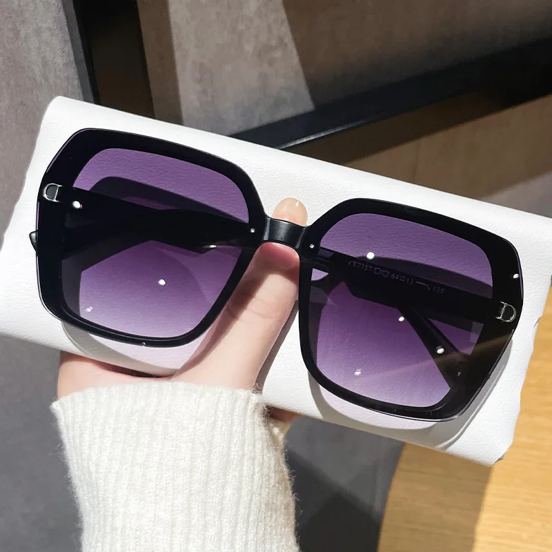 2024 New Oversize Designer Women Sunglasses Luxury Brand Female Sun Glasses Square Unisex Glamour Eyewear UV400 - Image 4