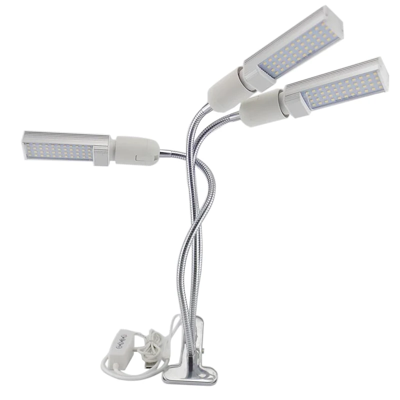 Description Picture 3 of item3-HEAD LED grow Light indoor plants red blue phyto Lamps Growth flower Bulbs Holder Fitolampy Clip for cultivo grow tent box