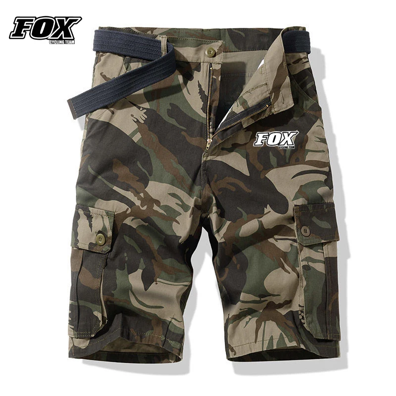 

Fox Cycling Team 2023 Summer Men Road Bike Shorts Enduro Downhill Mtb Trouser Breathable Waterproof Bicycle Short Pants Clothin