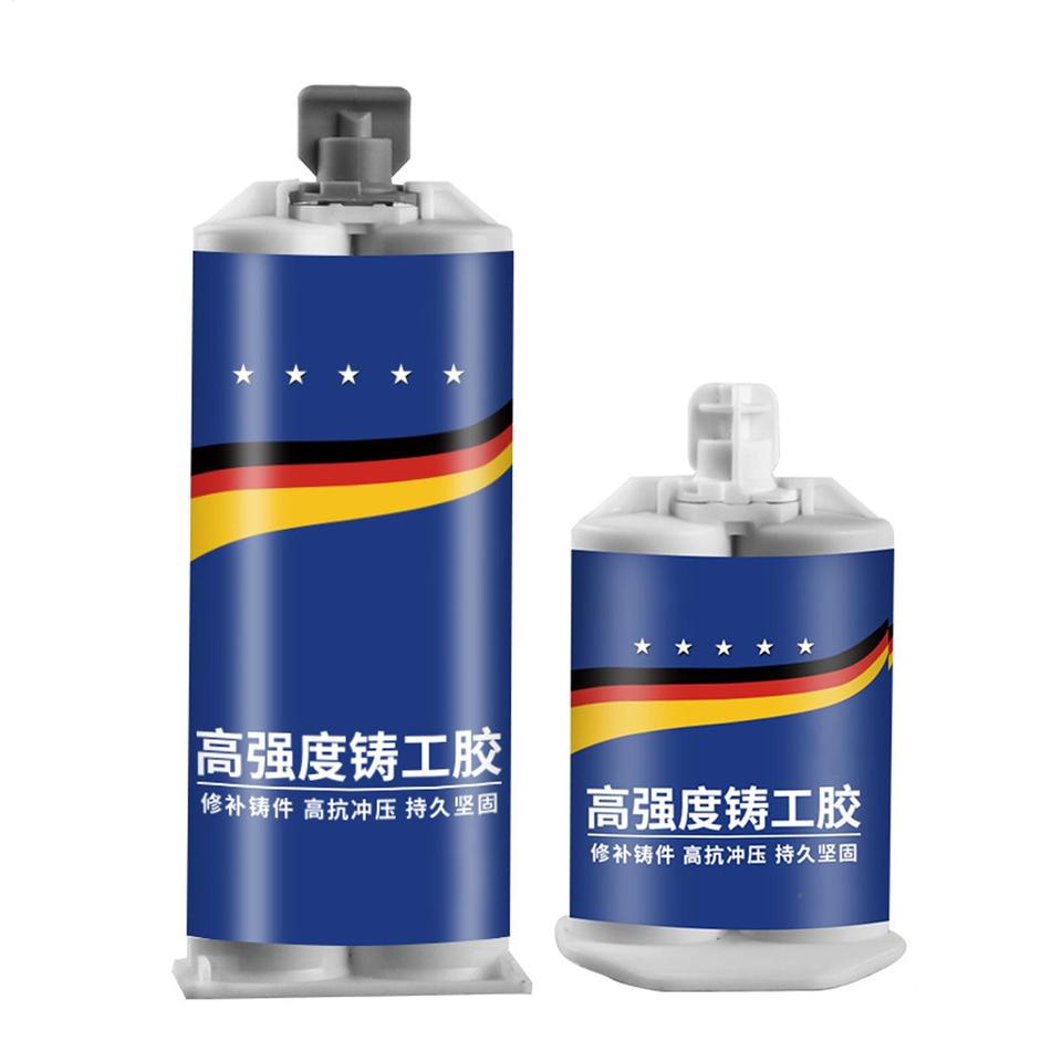  50/100ml Metal Repair Paste 2 In1 Industrial AB Caster Glue Heat Resistant Sealant Cold Weld Strong Defect Repair Agent Glue 