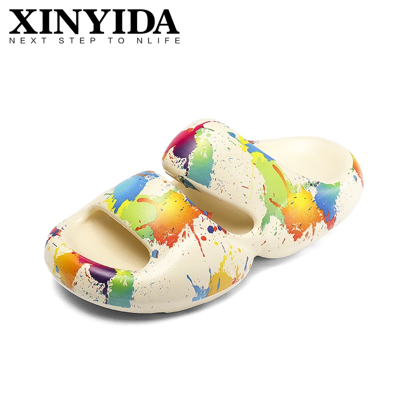 Nuovo Arrivo Unisex Summer Yzy Slides Slip On Sandali Da Spiaggia Traspiranti D'Acqua Pantofole Yzy Prepotenti Leggere Plus Size 36-45