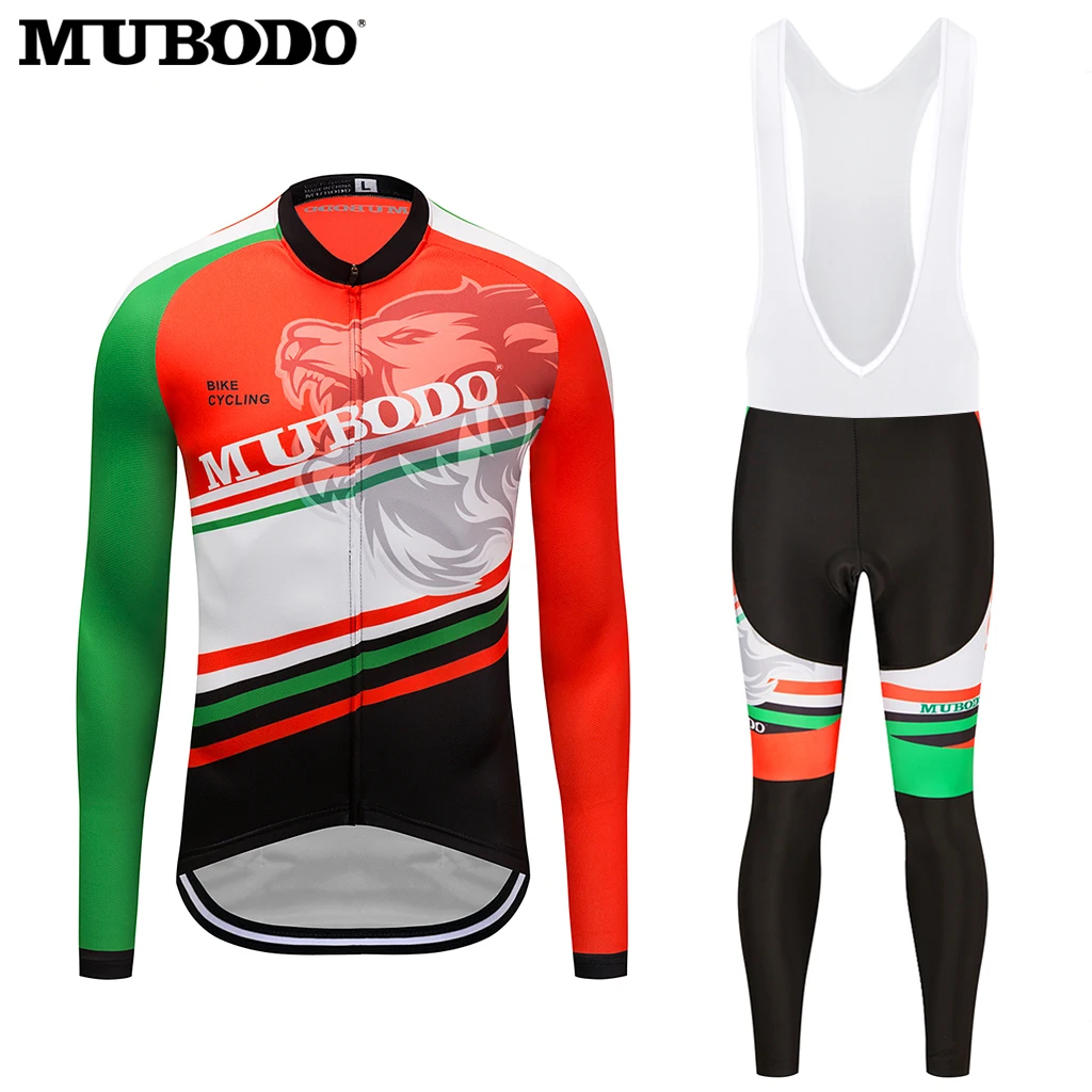 Lunghe Ciclismo Set Mountain Bike Vestiti Autunno Pullover Della Bicicletta Vestiti Maillot Ropa Triathlon Masculino Ciclismo