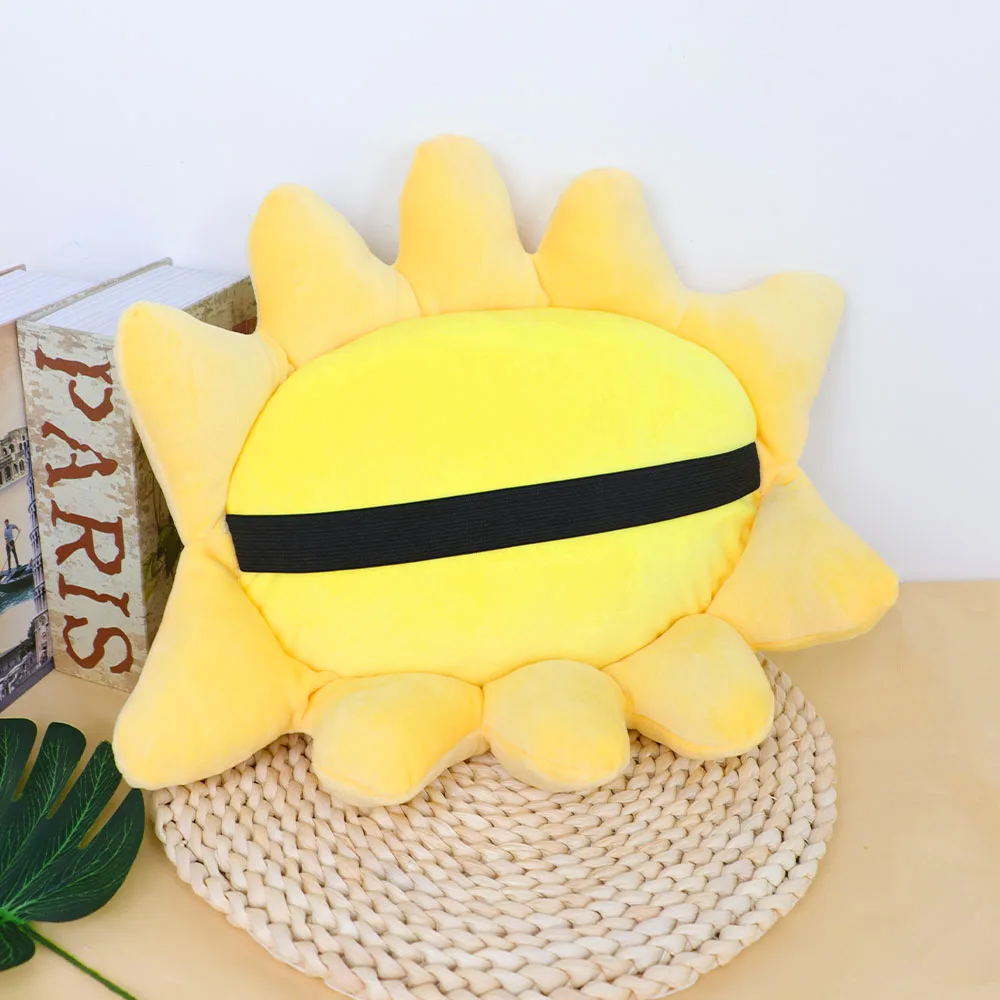 Sun Cloud Shape Car Headrest Pillow Soft Neck Support Home Decoration Cushion for Vehicle 4