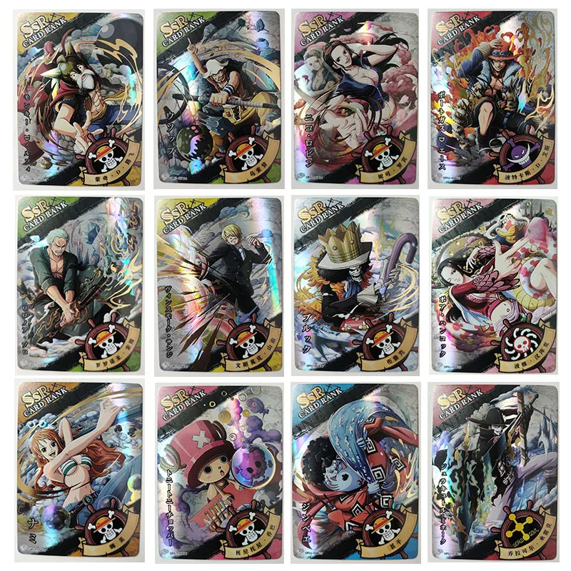 

Anime One Piece Usopp Monkey D. Luffy Ssr Card Game Collection Rare Cards Children's Toys Boys Surprise Birthday Gifts