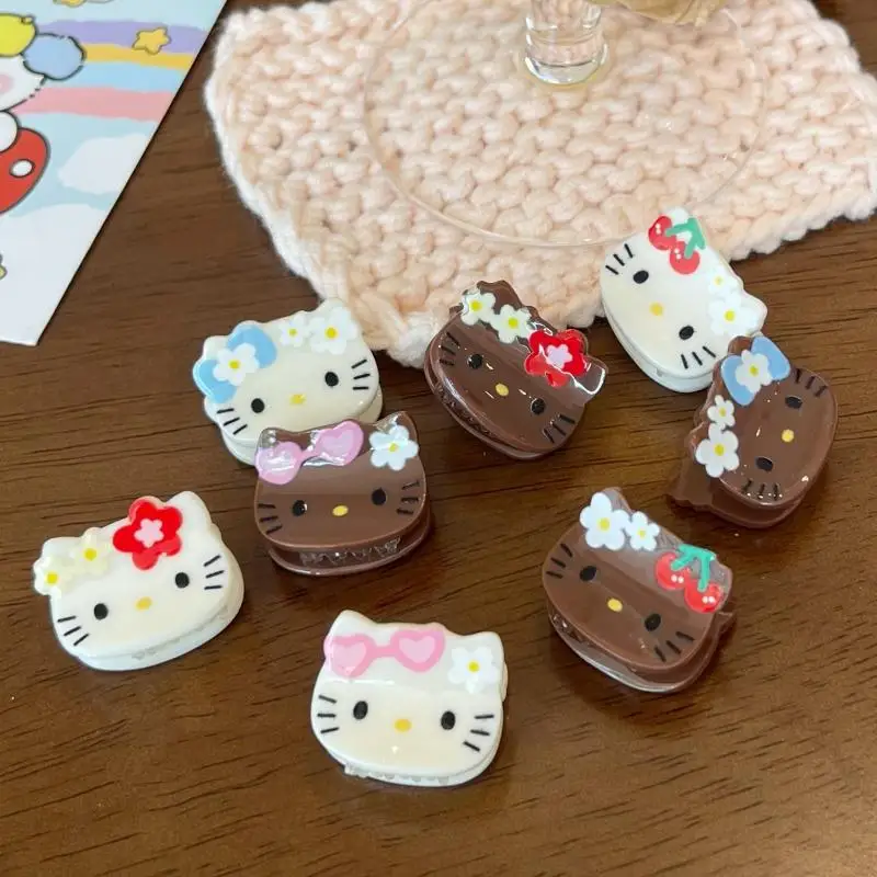 

Hello Kitty Kawaii аниме Kawaii Sanrios мини захват зажим милое сердце милое мультяшное детское украшение головной убор Игрушки для девочек