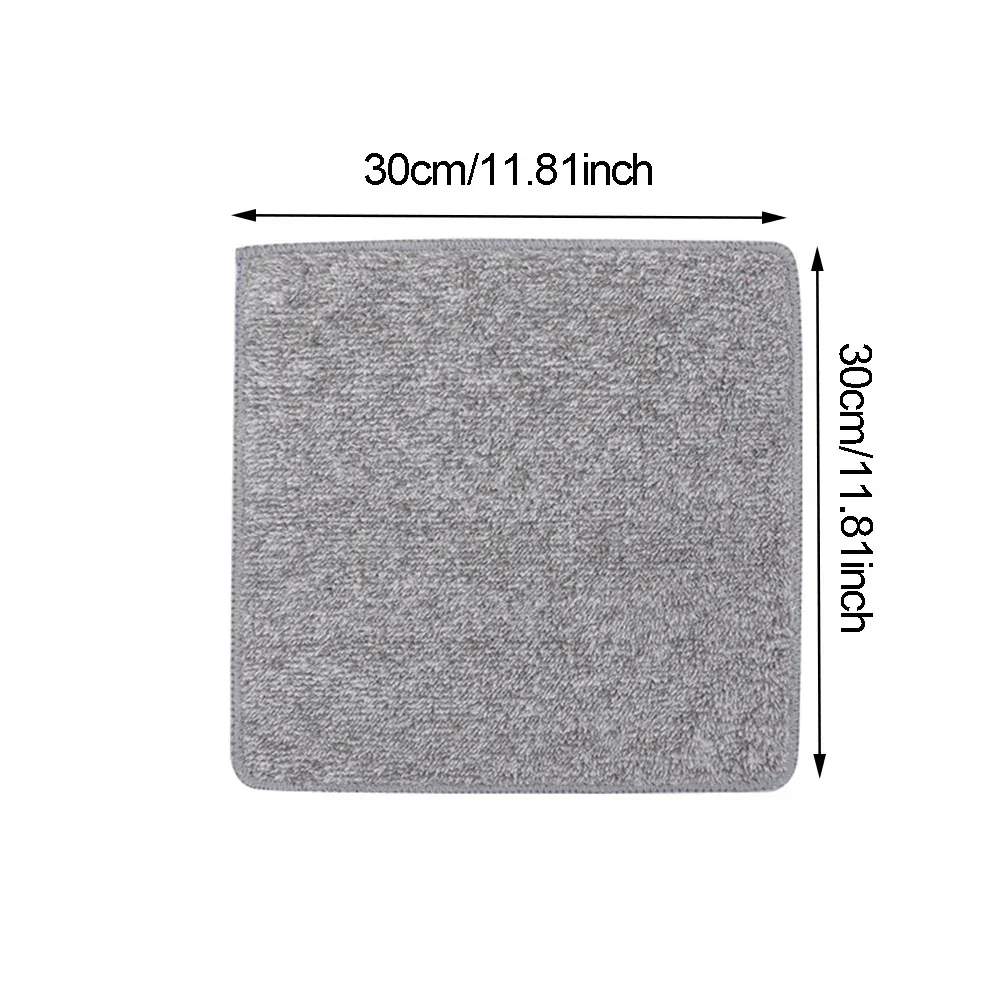 5pcs-Thickened Magic Cleaning Cloth Microfiber Glass Clean Towel Reusable Washable Lint-free Cleaning Rags for Kitchen Glass Car