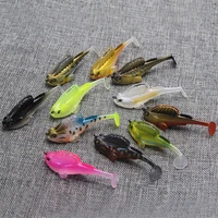 10/5PCS Fishing Lure Soft Bait Jig Megabass Dark Sleeper Soft Lure 7g/10g/14g/20g Swimbait Wobblers Pike Bass Fishing Spinning 2