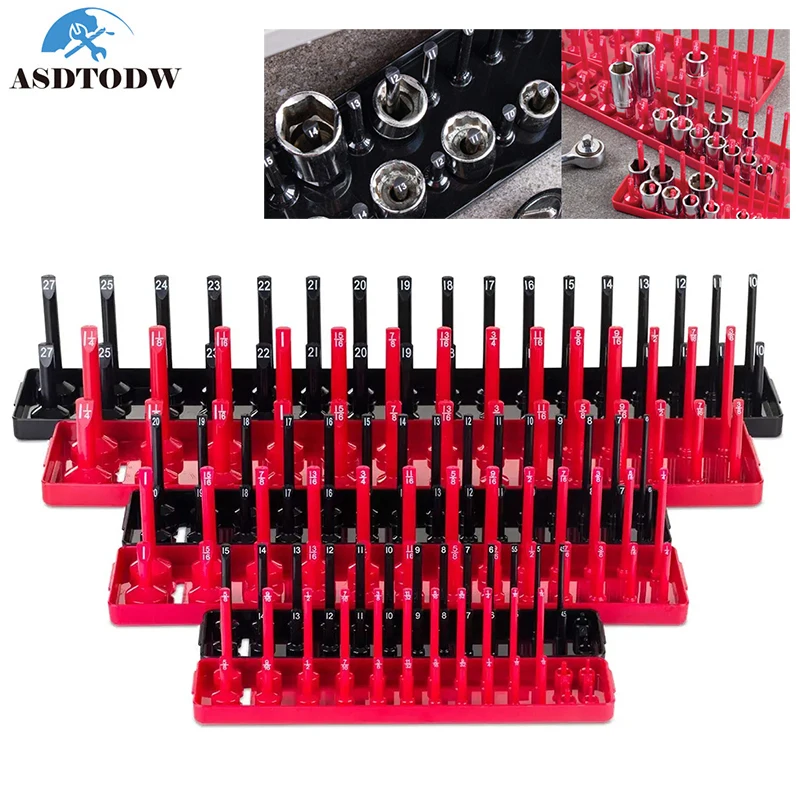 Tray Socket Holder Toolbox Organizers Tools Sockets Organizer