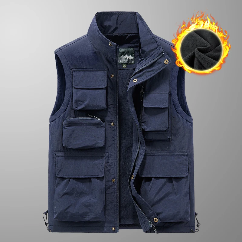 Outdoor Hiking Camping Sports Sleeveless Vest Windproof and Breathable Men's Versatile