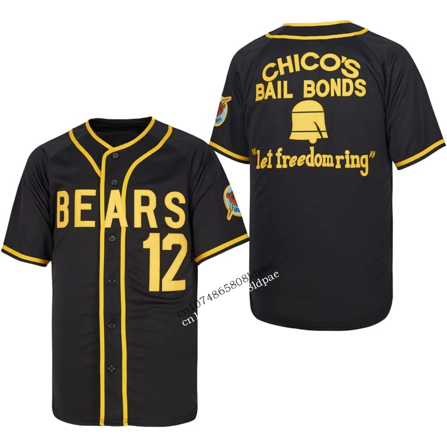 Tanner Boyle Jersey 12 Bad News Bears Baseball Jerseys 3 Kelly Leak Jersey 1976 Chico's Bail Bonds Movie Shirt for Men S-XXXL