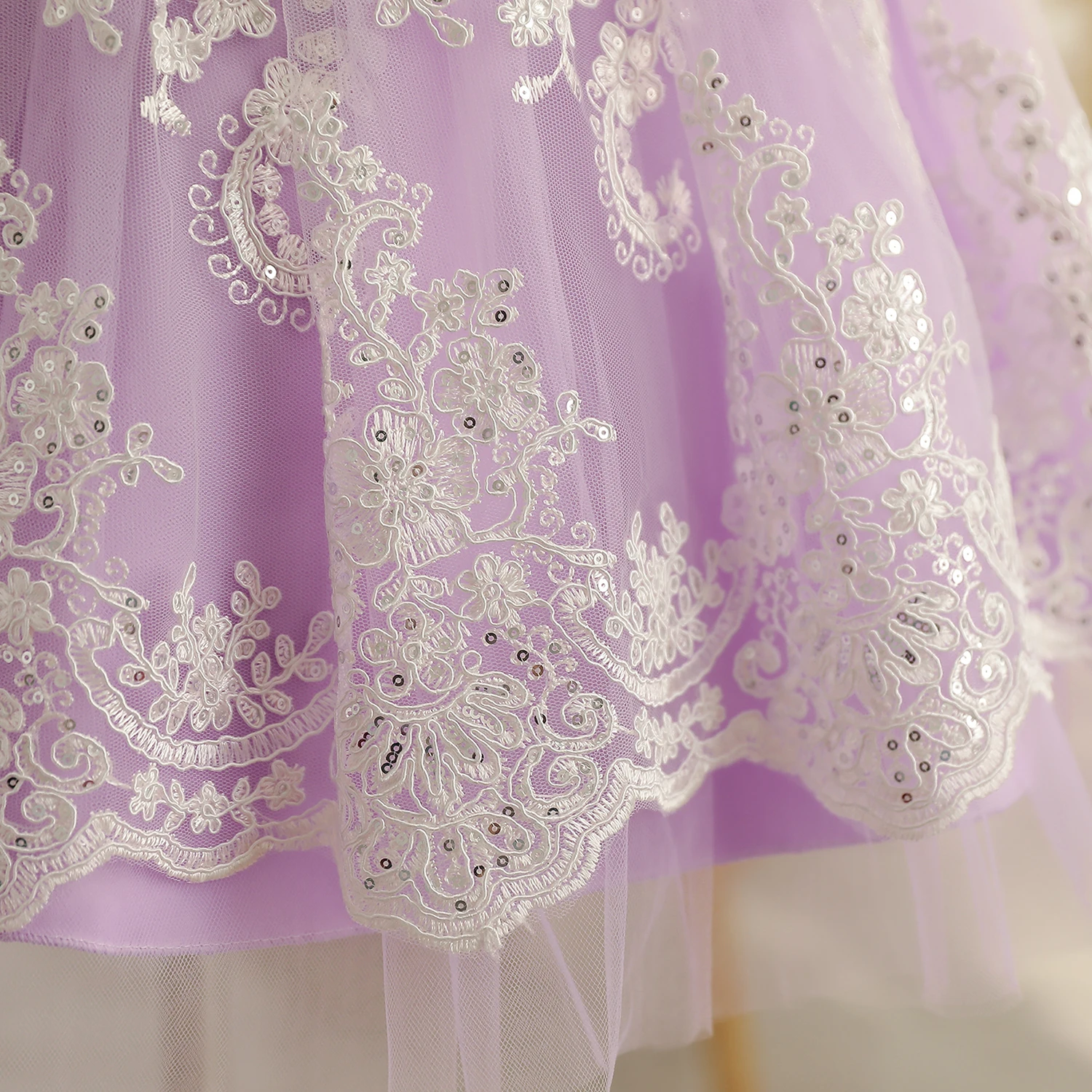 Girls Dress Baby Girl Dress 1-5Years Cute Baby Girl Princess Dress Toddler Girl Embroidery Floral Lace Brithday Party Big Bow Prom Tutu Costume