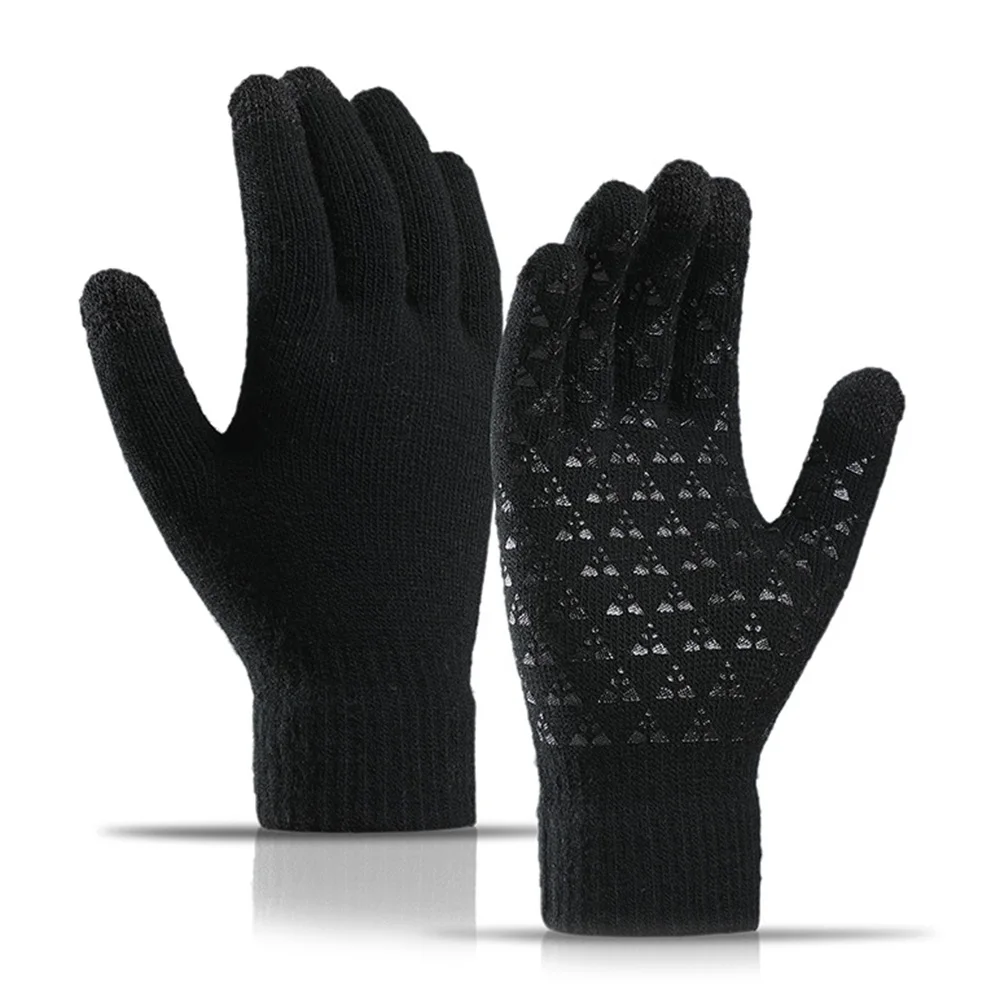 

Winter Waterproof Cycling Gloves Men Warm Fleece Touch Screen Gloves Outdoor Windproof Riding Motorcycle Ski Bicycle Gloves
