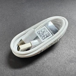 High - Speed Samsung USB Power Adapter with 15W Fast Charging Type - C Cable - White Only Cable