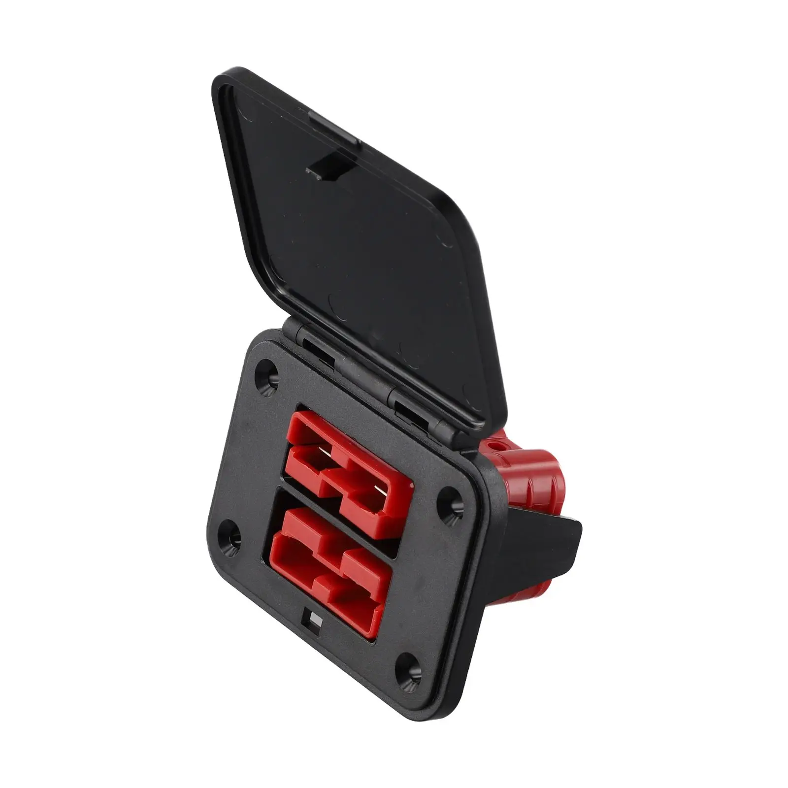 1 Set 50A 600V Twin Dual Flush Mount Bracket For Ander-Plug Connector Flush Mounts For Electric Vehicles Power Distribution