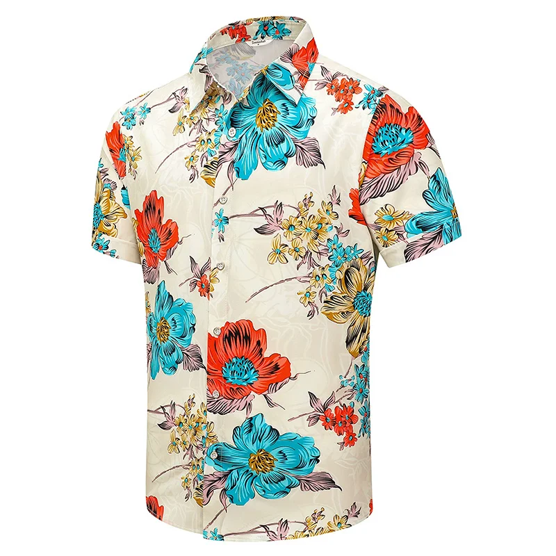 thumbnail image 1 of Camisetas deportivas de ciclismo para hombre, ropa con estampado 3D, camisa de playa hawaiana, camisetas de manga corta Y2k, ropa de moda, blusa con solapa, 1 of 5