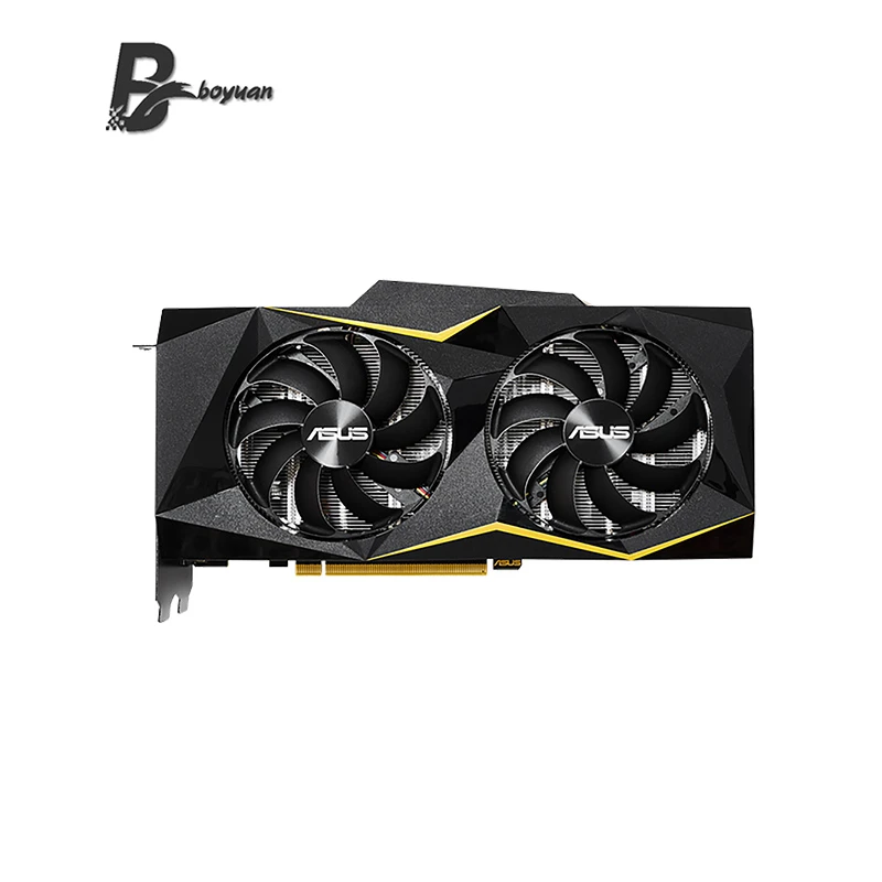  ASUS Graphics card GeForce GTX 1660S 1660 SUPER 6G NVIDIA GAMING 12nm 14000 MHz GDDR6 192bit Support AMD Intel Desktop CPU