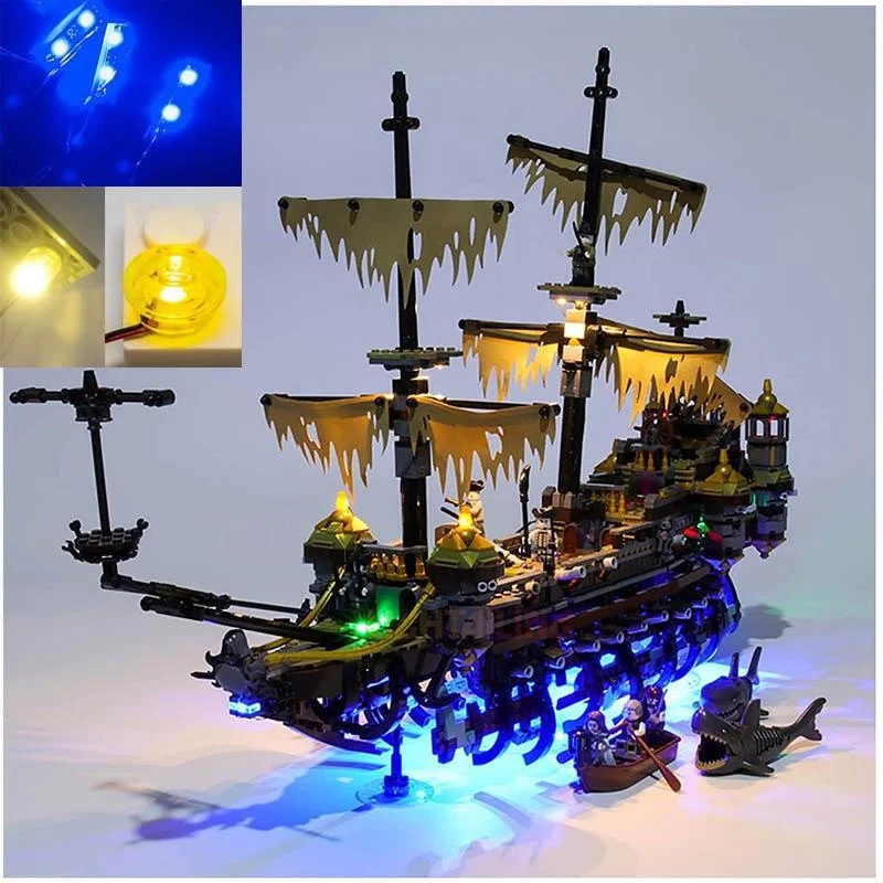No LEGO, Just Light）Light Kit for Lego Pirat of The Caribbean