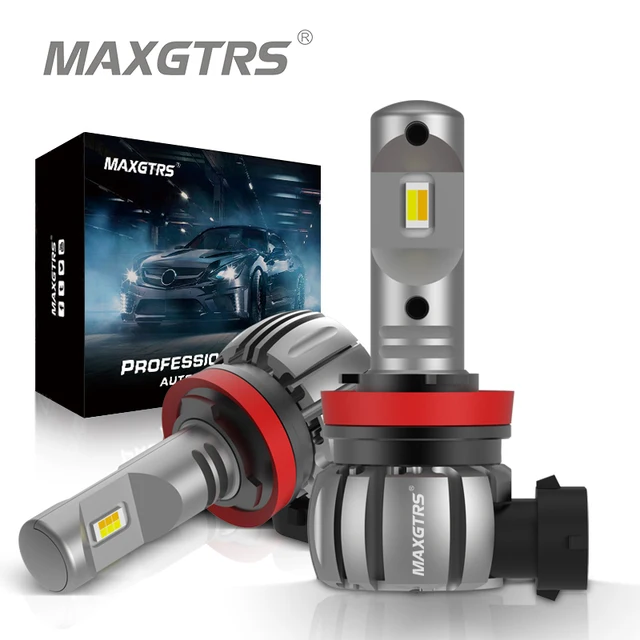2x Tri-Color LED Headlight Fog Bulbs 1