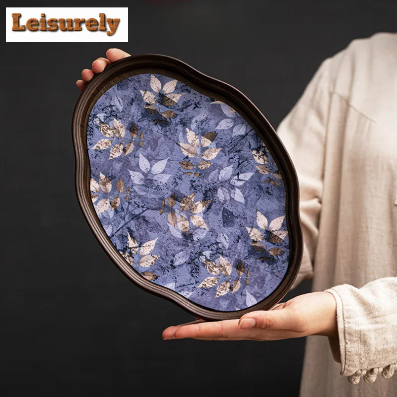 Made Of Bamboo Tea Tray Japanese Cuisine Table Coffee Storage Board Sweet Table Decoration Trays Dishes For Serving Tea Services