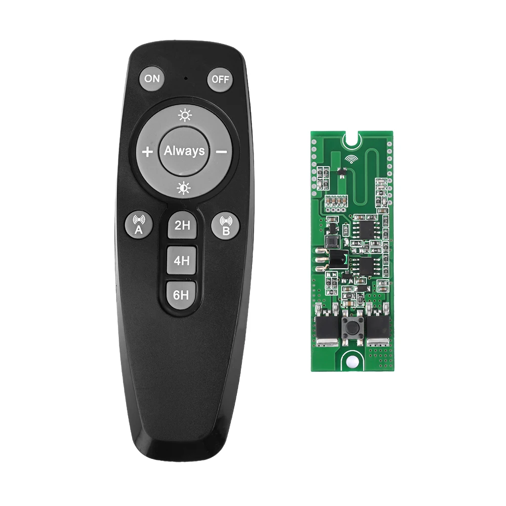 High Power 3.2V-3.7V Remote Control Radar Human Body Sensor Solar Light Circuit Board for 40W Solar Street Lamp Driver