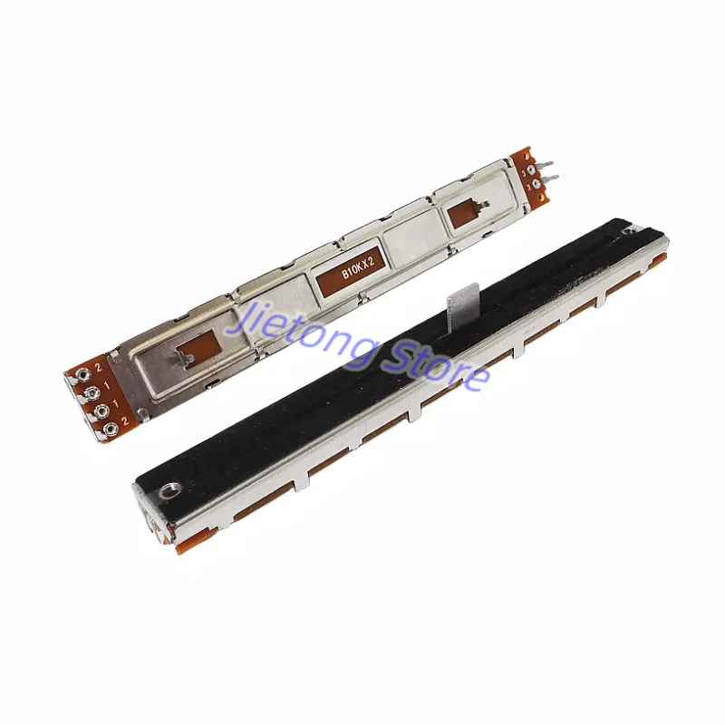 10000w variable resistor Max R-8 ohm,Potentiometer,Porcelain tube, 10000w  variable resistor Max R-100 1個 128mm モノ A10K ミキサー フェーダー A103 ストレート スライド プッシュプルポテンショメーター ストローク