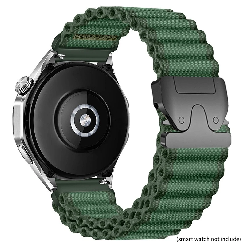 Woven Nylon QuickFit Strap Bracelet, 20mm/22mm/26mm